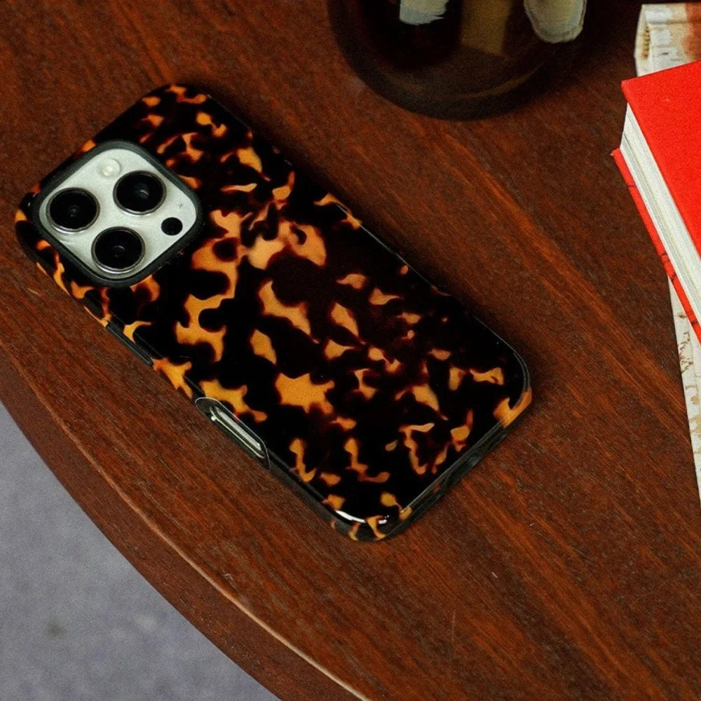 The Dairy Tortoise Shell iPhone 15 Pro Max Phone Case NEW in Bag